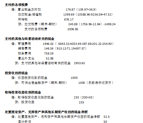 老会计教你现金流量表的编制方法图7