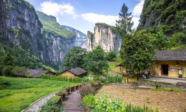 世界最大山门前的世外桃源(重庆世界最大的山门)图10