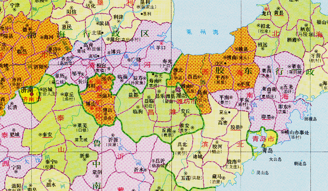 潍坊区划及人口分布(潍坊市人口是流入多还是流出多)图8