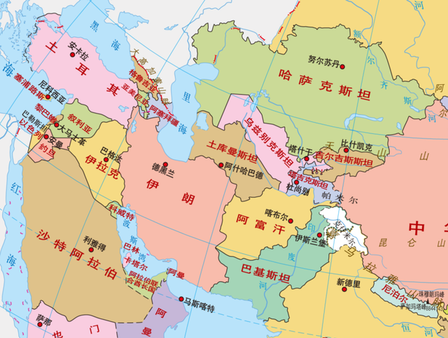 中东地区三大霸主:伊朗,以色列,土耳其图1