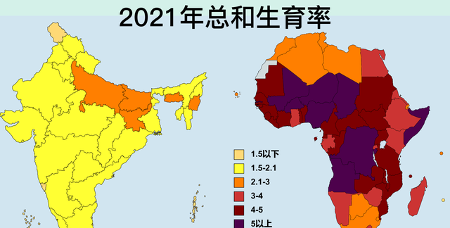 8张地图对比印度各邦和非洲各国,谁更胜一筹呢图4