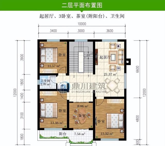 新款别墅设计图纸及效果图大全图20