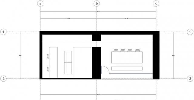 矩形过渡空间相连HW-STUDIO的办公室图19