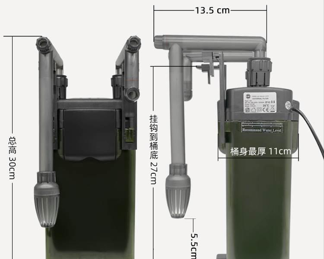 雅柏up120过滤器能装多少滤材图1