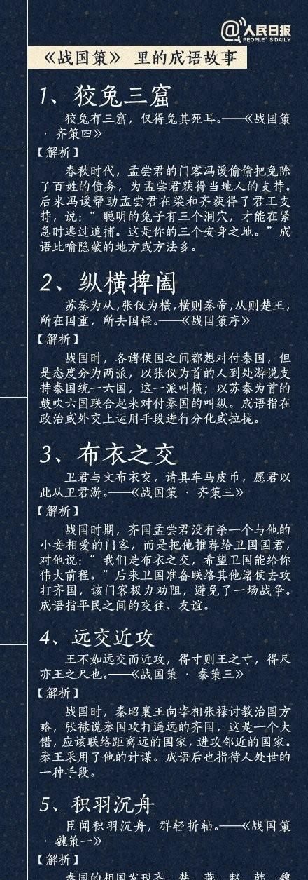 重温经典成语故事及历史典故短句图9