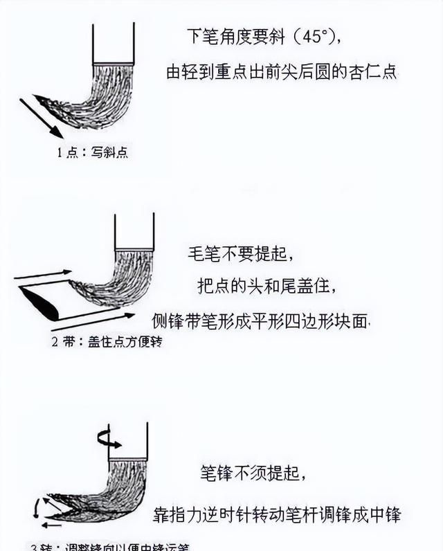 正锋侧锋偏锋(中锋侧锋偏锋)图8