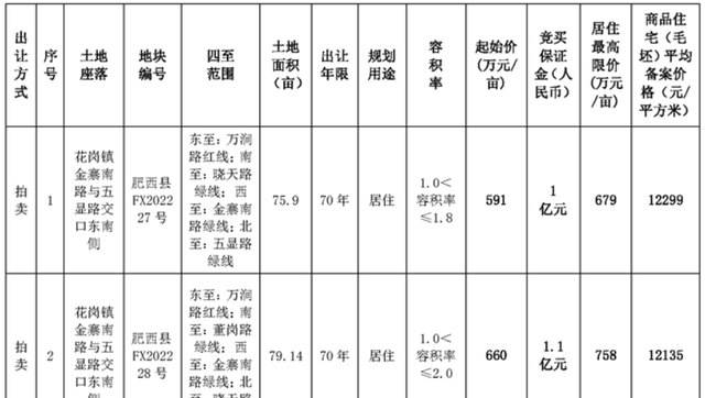 肥西第三轮土拍最新消息图9