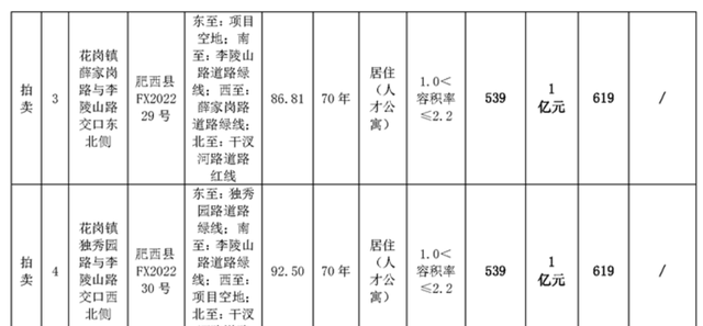 肥西第三轮土拍最新消息图10