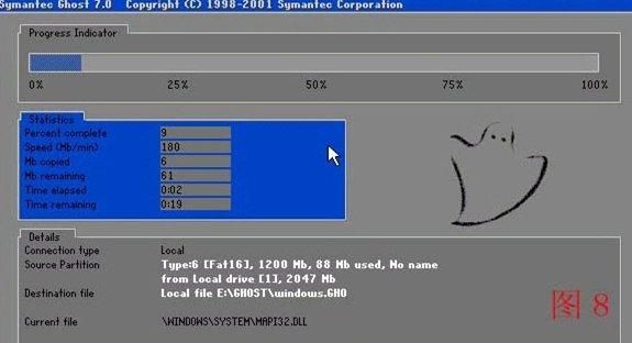 电脑系统重装ghost使用图解说明图8