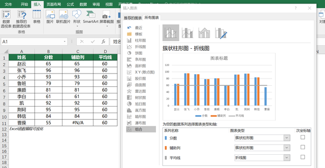 excel柱形图颜色随数值变化图3