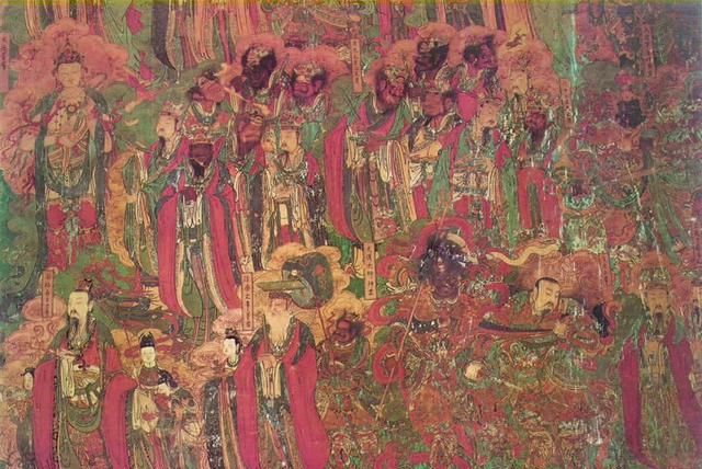 河北毗卢寺壁画风格,毗卢寺壁画美术作品图2