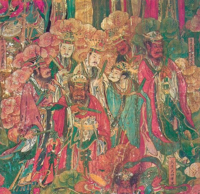 河北毗卢寺壁画风格,毗卢寺壁画美术作品图7