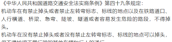 路口掉头没按正确的怎么扣分(高速口掉头一次性扣12分怎么补救)图20