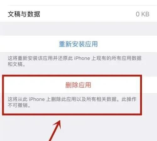 苹果手机怎么卸载软件不清理数据图5