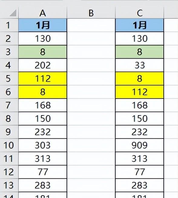 两个表格提取不重复数据,快速比对2个excel表提取重复项图4