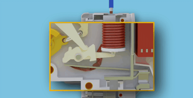 空气开关动画演示原理,电动车空气开关的原理和作用图6
