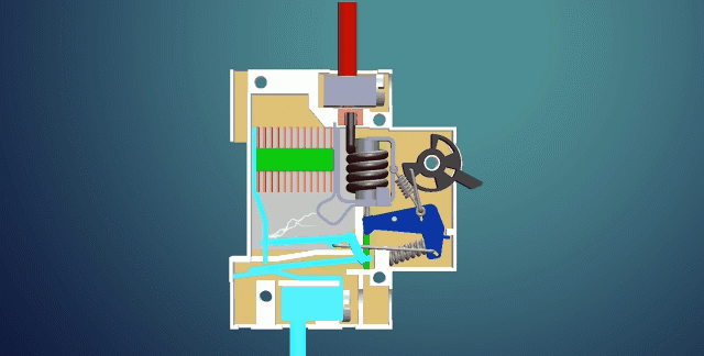 空气开关动画演示原理,电动车空气开关的原理和作用图9