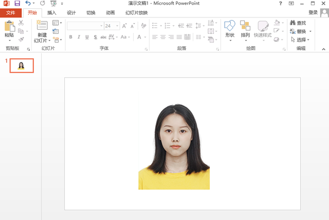 ppt抠图证件照,ppt证件照抠图之后如何排版图3