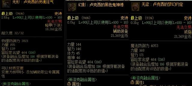 dnf希洛克装备怎么融合融合材料需要哪些图2