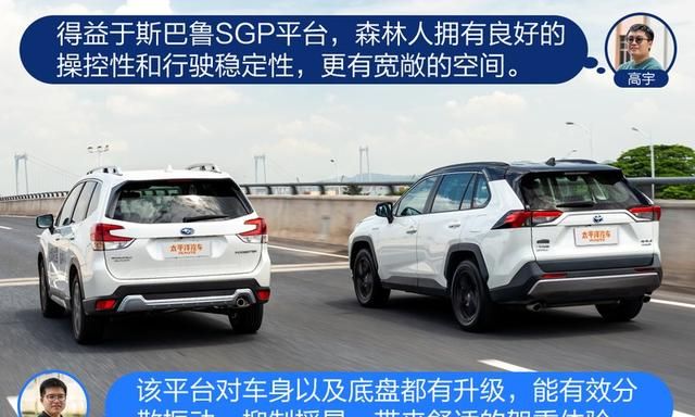 斯巴鲁森林人vs一汽丰田rav4荣放图50