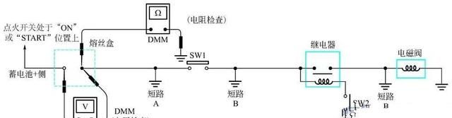 万用表检查电路短路使用方法(长线电路怎么用万用表排查短路)图1