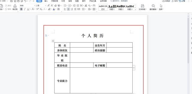 word表格设置无边框 为什么还有虚线图1