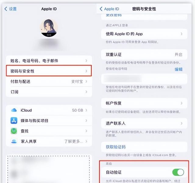 ios 16 自动验证功能开启方法图1