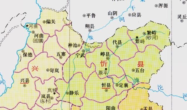 山西省忻州市有哪些区县,忻州市区划代码12位图4