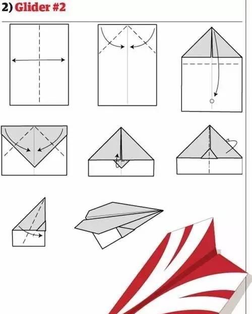 史上最简单的100种纸飞机折法图3