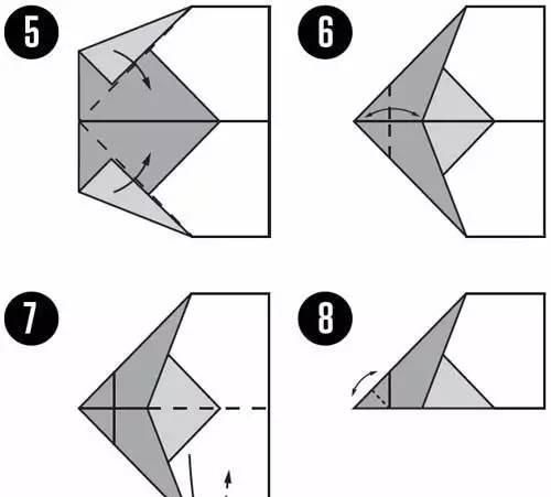 史上最简单的100种纸飞机折法图21