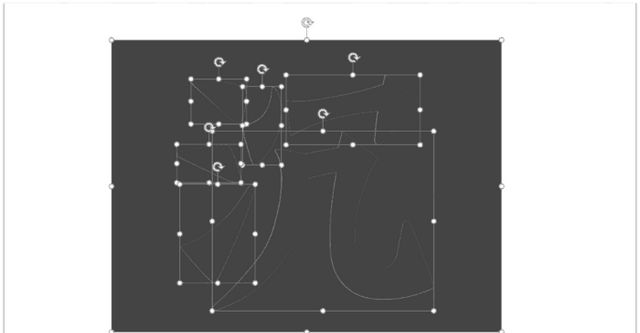 ppt中笔画拆分在哪,ppt文字笔画拆分图8