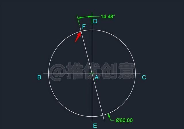 cad圆制图入门教程图9