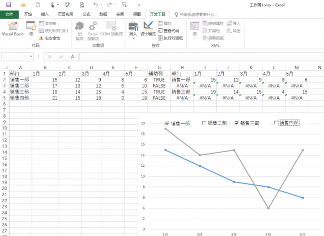 怎样根据excel制作折线图图8