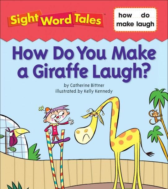 英语绘本how to make a giraffe laugh图1