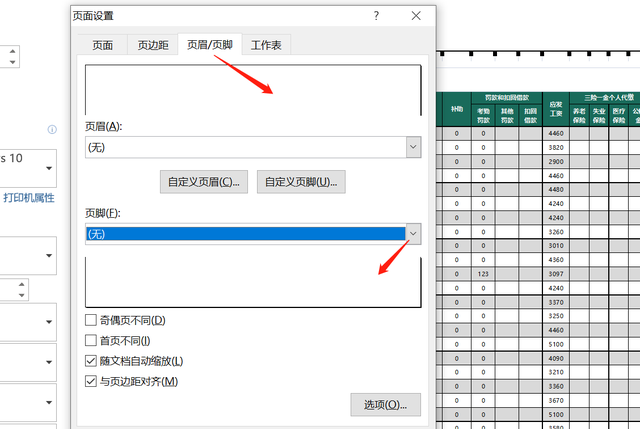 excel学习-CTRL+P-打印设置的处理图11