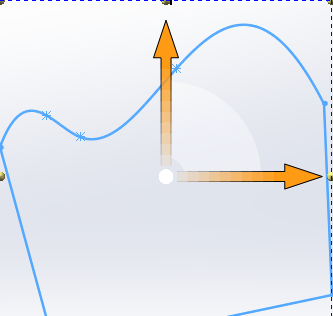 solidworks草图中样条曲线怎么画图1