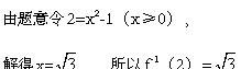 高一数学反函数解题图9