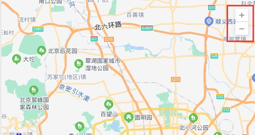 百度地图添加控件 并控制显示位置信息图2