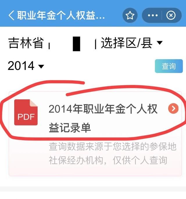 怎样查看个人的职业年金,怎么查看自己的职业年金图5