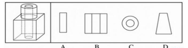 图形推理之截面图(行测图形推理之截面图)图3