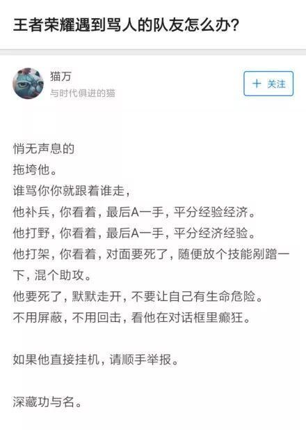 王者荣耀遇到骂人的队友该怎么办图1