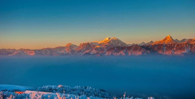 川西环线贡嘎雪山5天全景图71