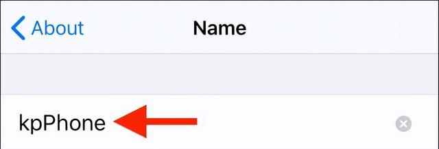 怎么修改apple的iphone名称图6