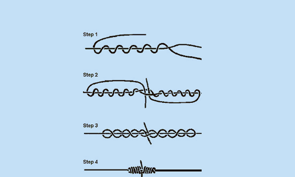 钓鱼技巧鱼线打结方法,钓鱼如何避免打结鱼线断线图4
