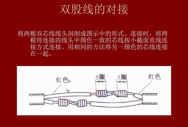 导线与电线接头的连接方法,常用导线接线方法有哪些图6