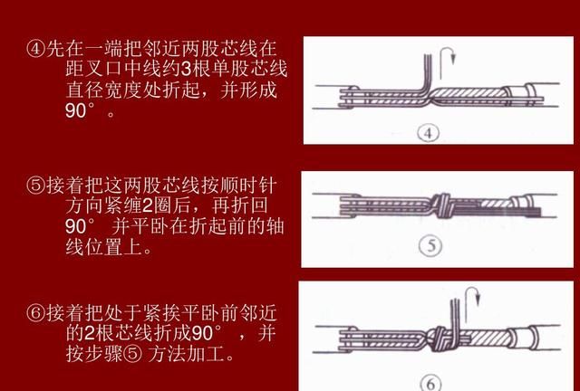 导线与电线接头的连接方法,常用导线接线方法有哪些图8