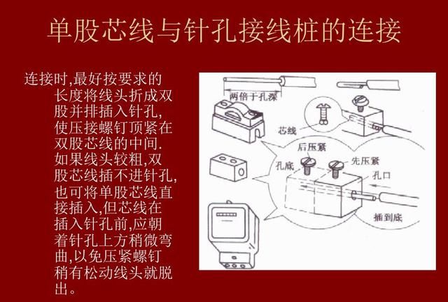 导线与电线接头的连接方法,常用导线接线方法有哪些图17