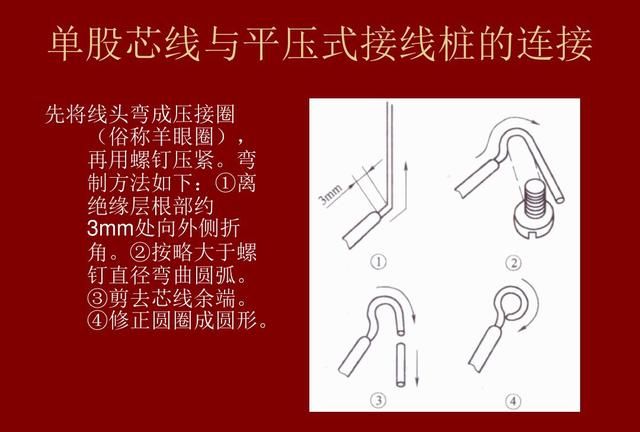 导线与电线接头的连接方法,常用导线接线方法有哪些图18