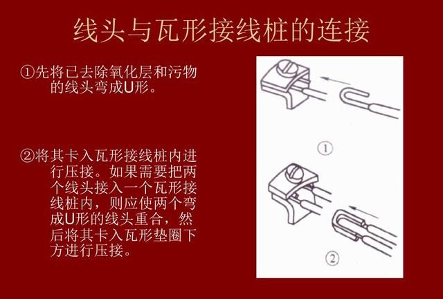 导线与电线接头的连接方法,常用导线接线方法有哪些图26