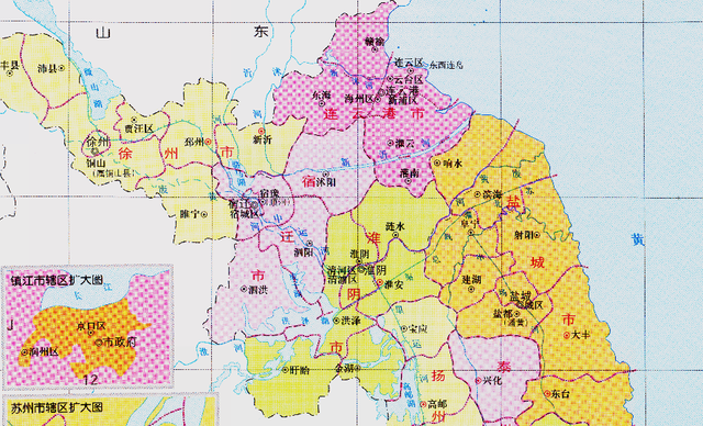 淮安市行政区划调整图12